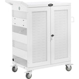 Tripp Lite series CSC32ACWHG Hospital-Grade 32-Device UV Charging Cart, White