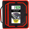 Five Star Zipper Binder With Expansion Panel, 2" Rings, Assorted Colors
