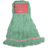 Genuine Joe Mop Lg Blnd Wdband Loop Gn