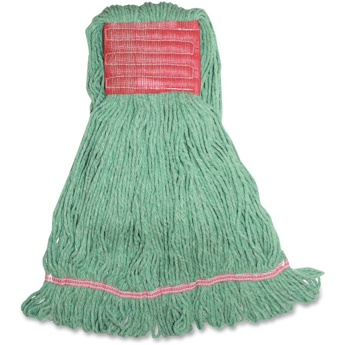 Genuine Joe Mop Lg Blnd Wdband Loop Gn