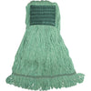 Genuine Joe Mop Med Rayon Cotton Green