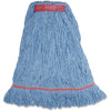 Genuine Joe Mop Lg Blend Nrwband Blue