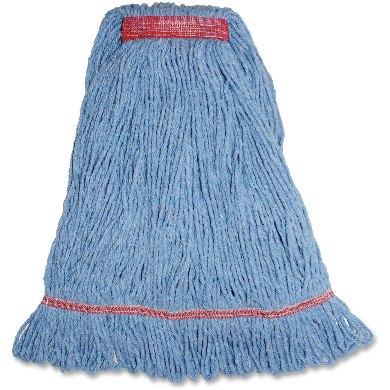 Genuine Joe Mop Lg Blend Nrwband Blue