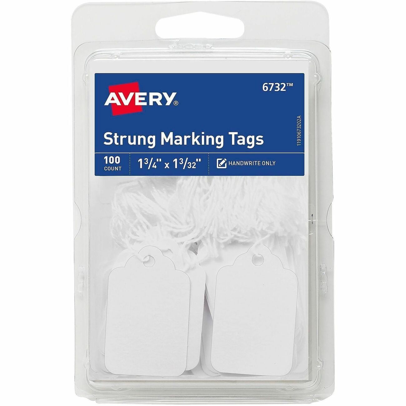 Avery Tag Blank Mrkgstr We 10Up