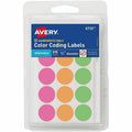 Avery Label Round Neon 15Up