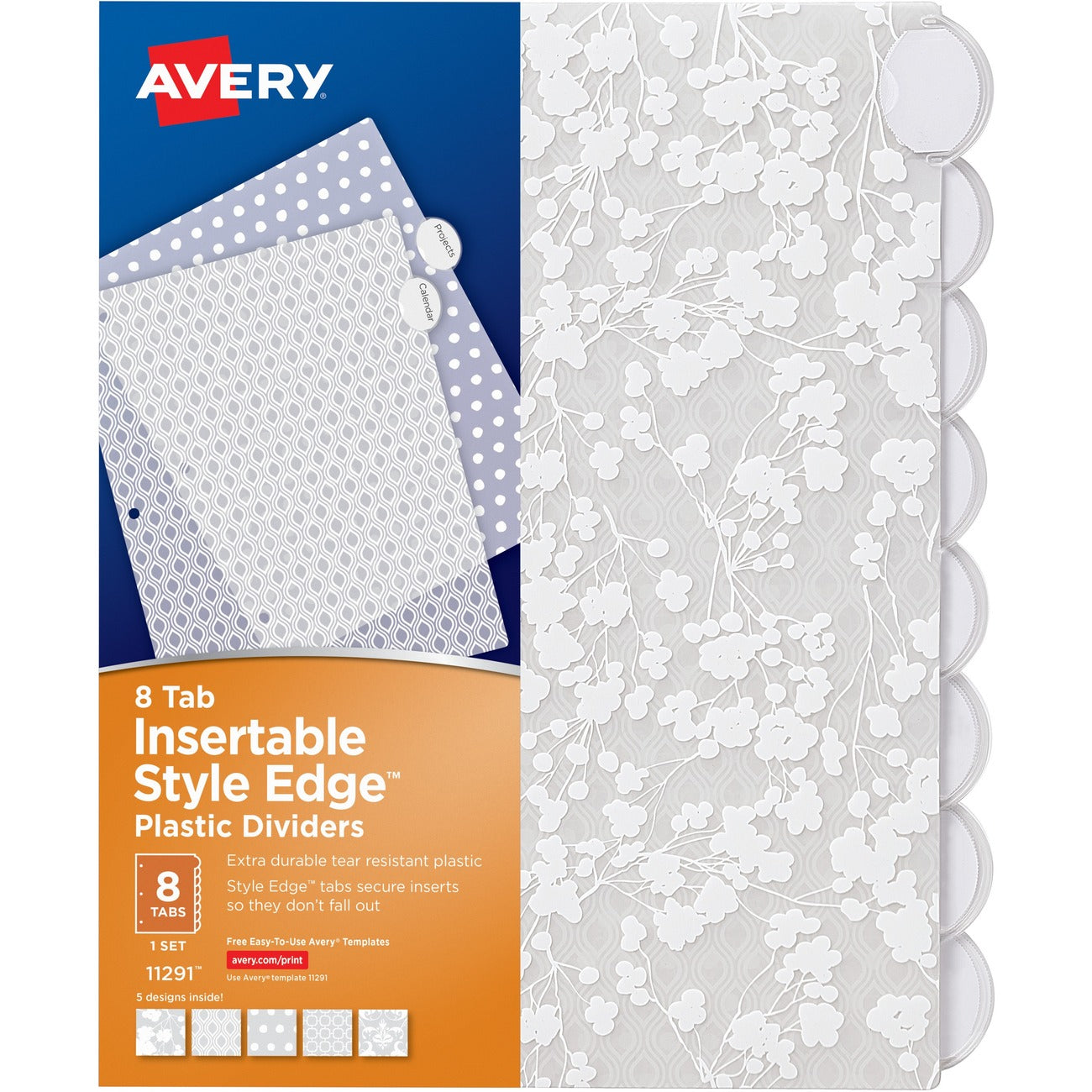Avery Divider Ins 5Tab