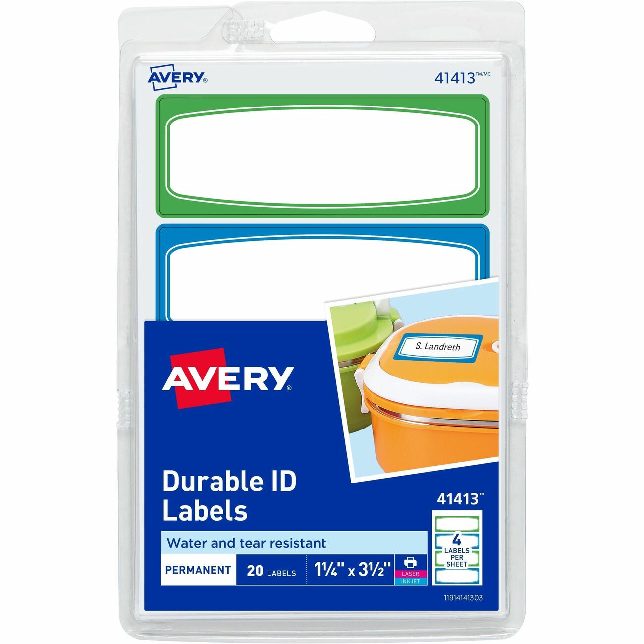 Avery Label Dur Hw 4Up