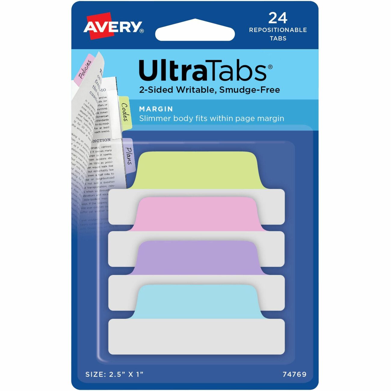 Avery Divider Ultratab Mgn 24Tab