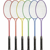 Champion Sports Tempered Steel Twin Shaft Badminton Racket Set