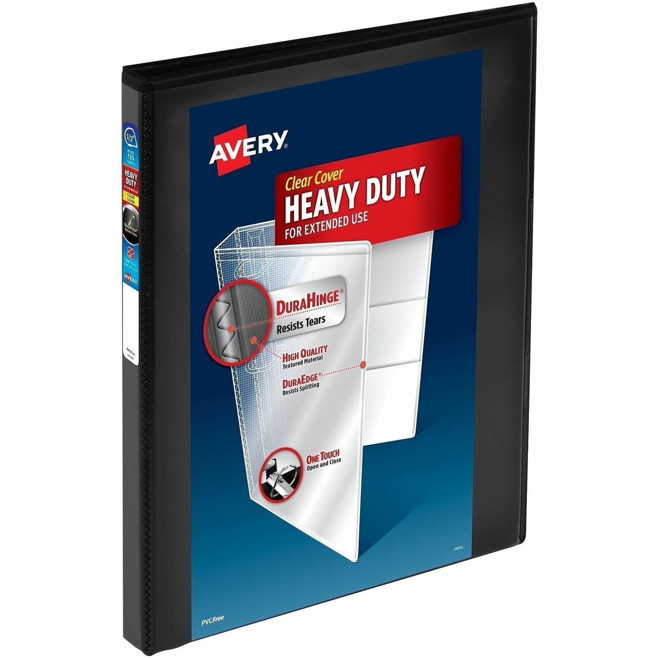 Avery Binder Hdvw .5 Bk