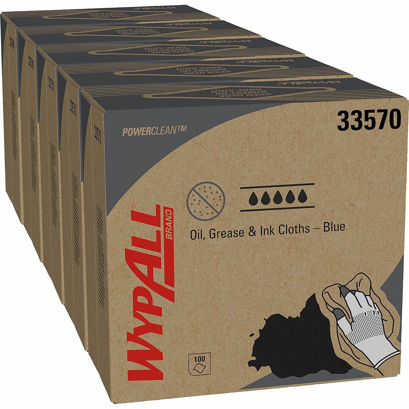 Kimberly-Clark Professional Wipers Lint-Free Pop-Upb