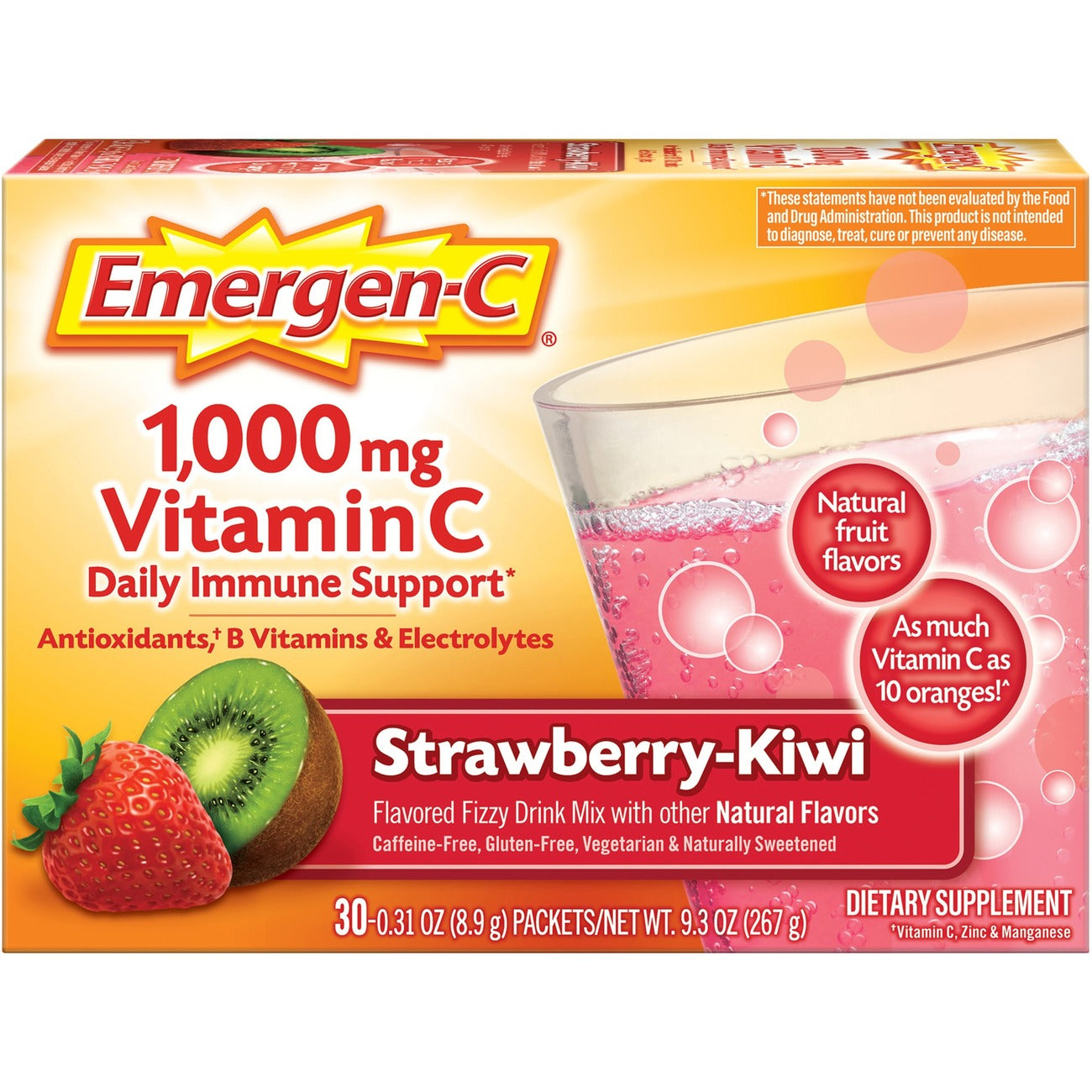 Powder Strawberry Kiwi 30Pk