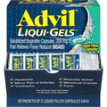 Pain Reliever Liqui-Gels, 50-Count Dispenser