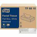 TORK Advanced Facial Tissue Flat Box White