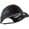 Bump Cap W/Led Long Black