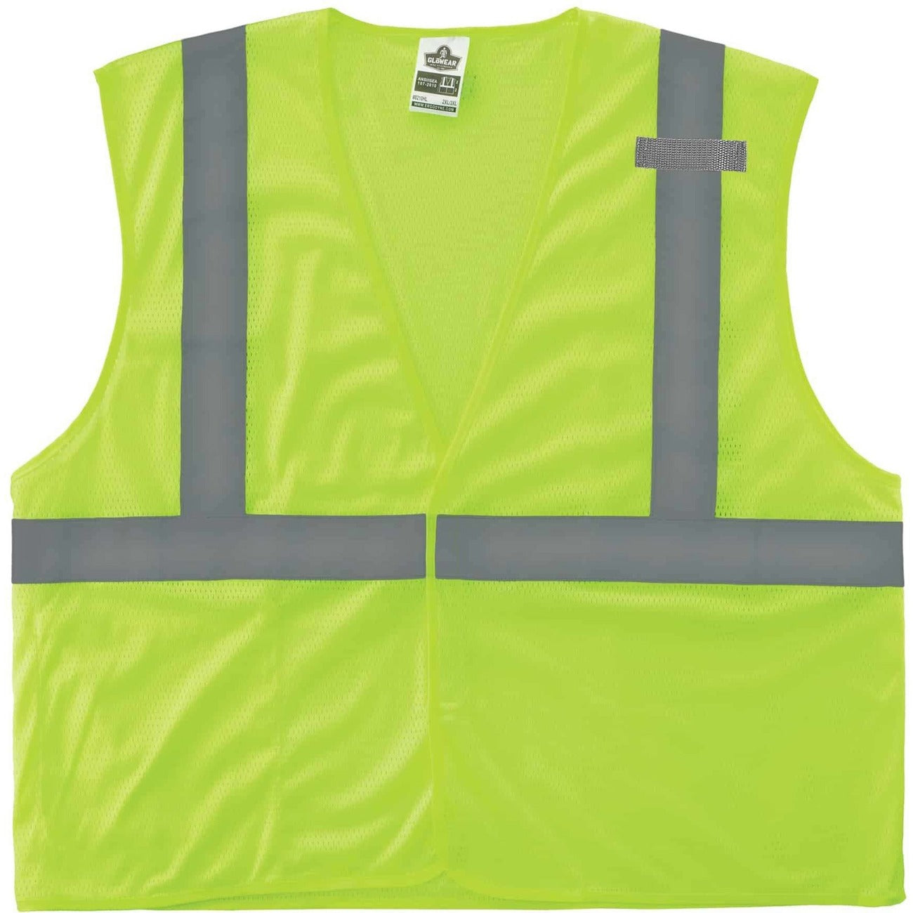 Vest Econo Mesh 4X/5X Lime