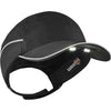 Bump Cap Lw W/Led Long Blck