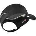 Bump Cap Lw W/Led Long Blck