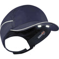 Bump Cap Lw W/Led Short Nvy