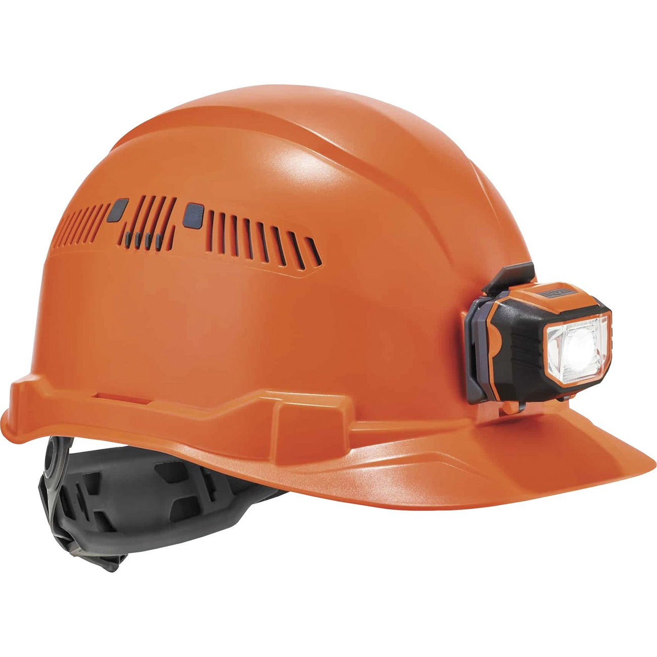 Hard Hat Cap Style Led Orng