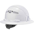 Hard Hat Full Brim White