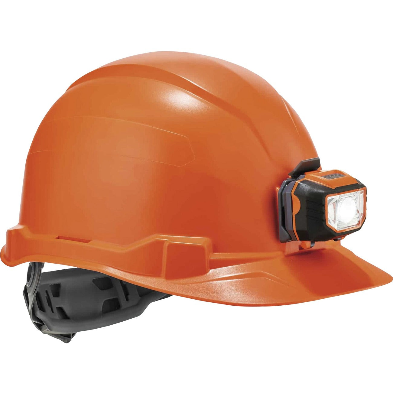 Hard Hat Cap W/ Led Orange