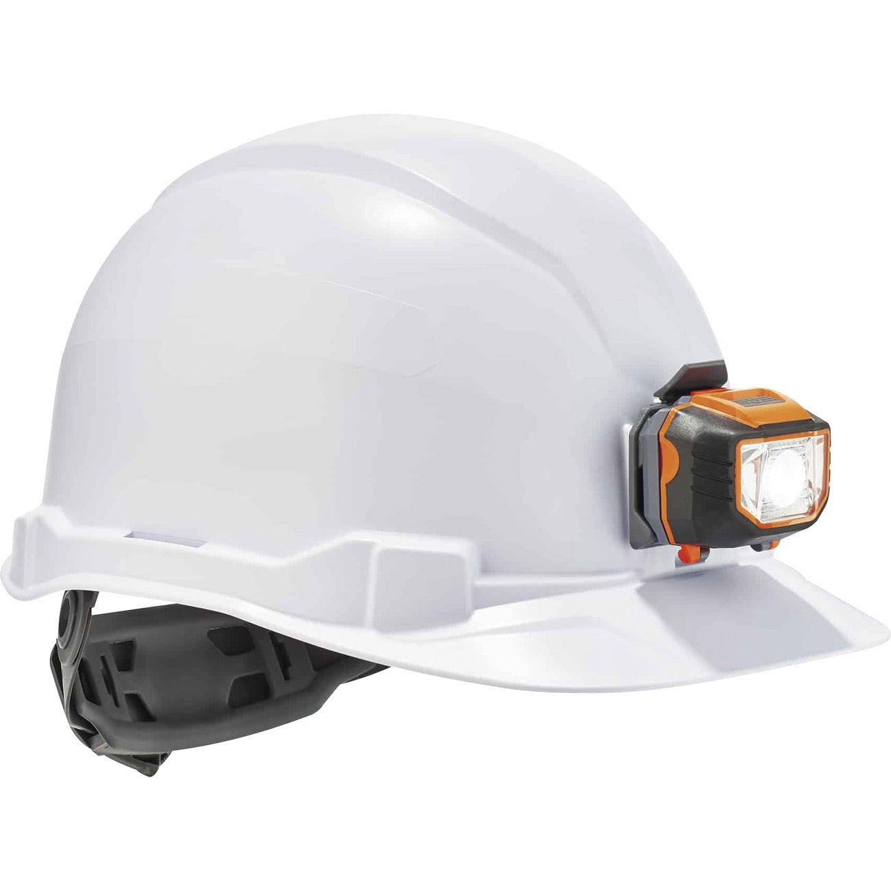 Hard Hat Cap W/Led White