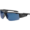 Safety Glasses Blue Black