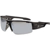Safety Glasses Silver Black