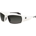 Safety Glasses Smoke White