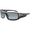 Safety Glasses Silver Black