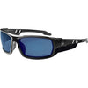 Safety Glasses Blue Black