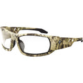 Safety Glasses Clear Camo