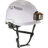 Safety Helmet + Led White