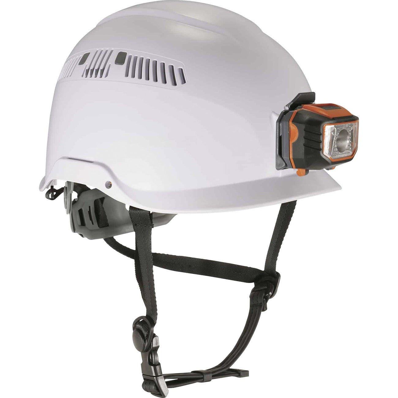 Safety Helmet + Led White
