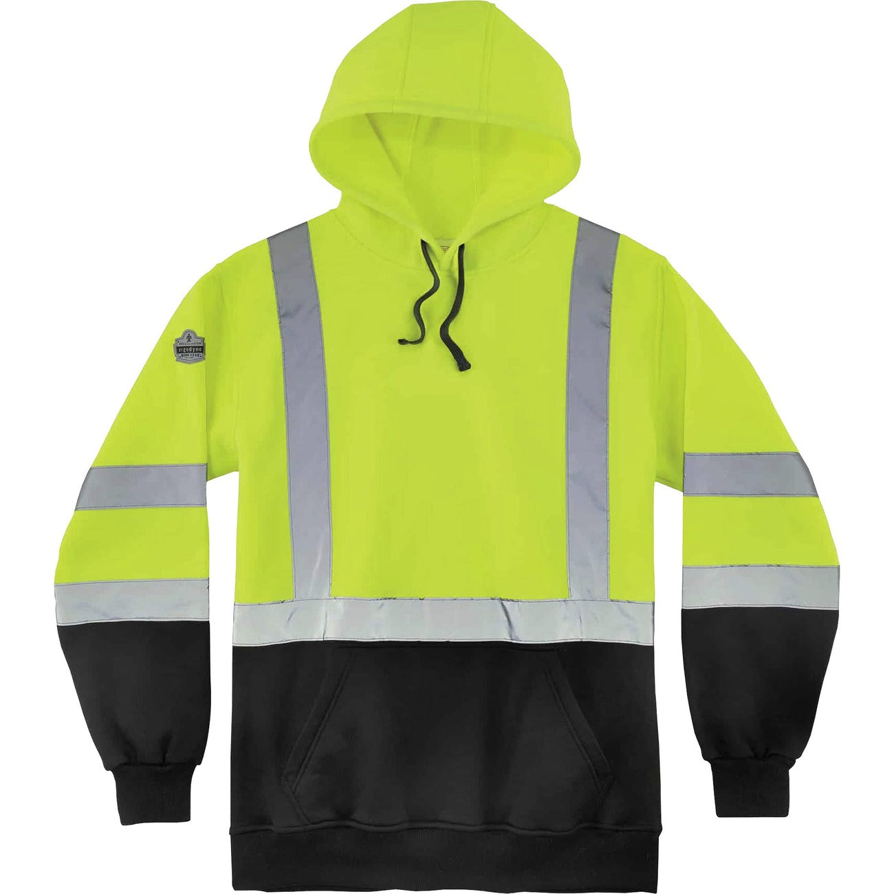 Sweatshirt Hooded 3X Lime