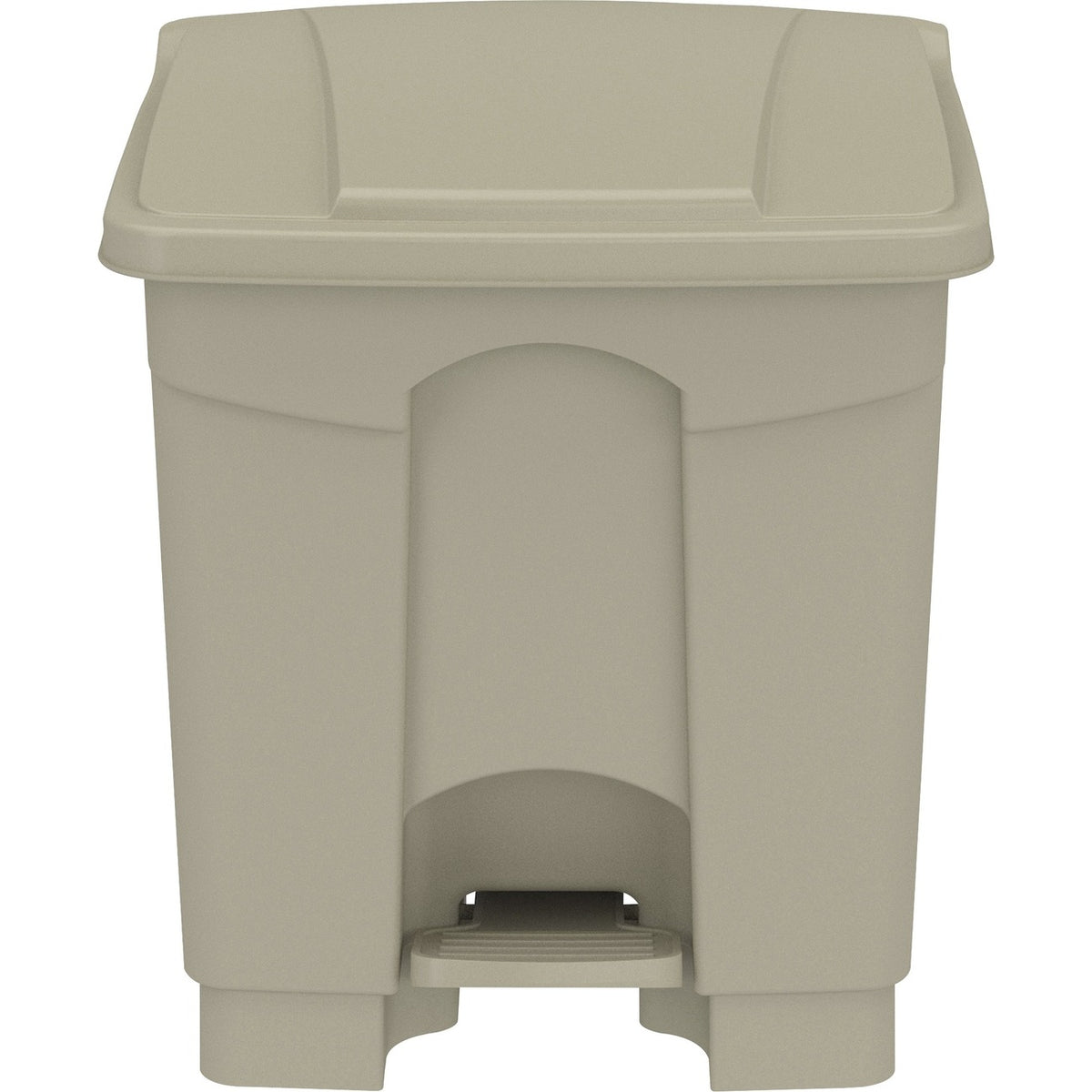 Safco Plastic Step-on Waste Receptacle