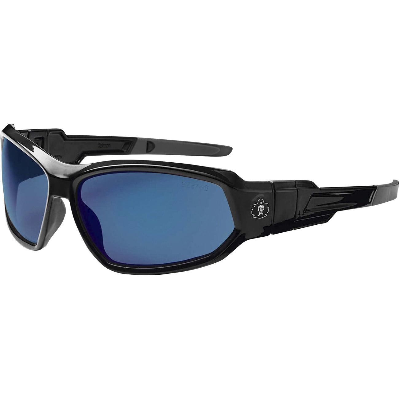 Safety Glasses Blue Black