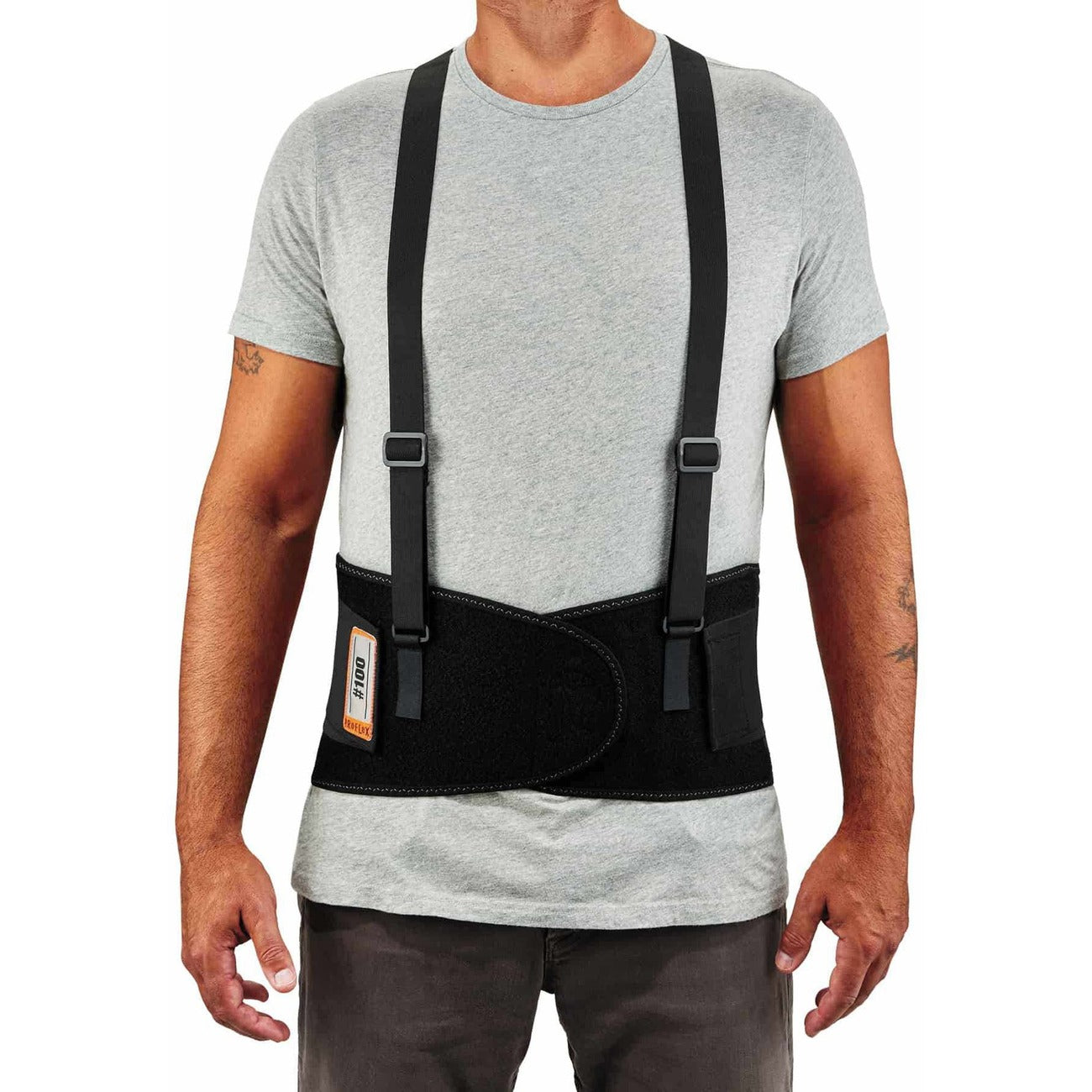 Back Support Econo L Black