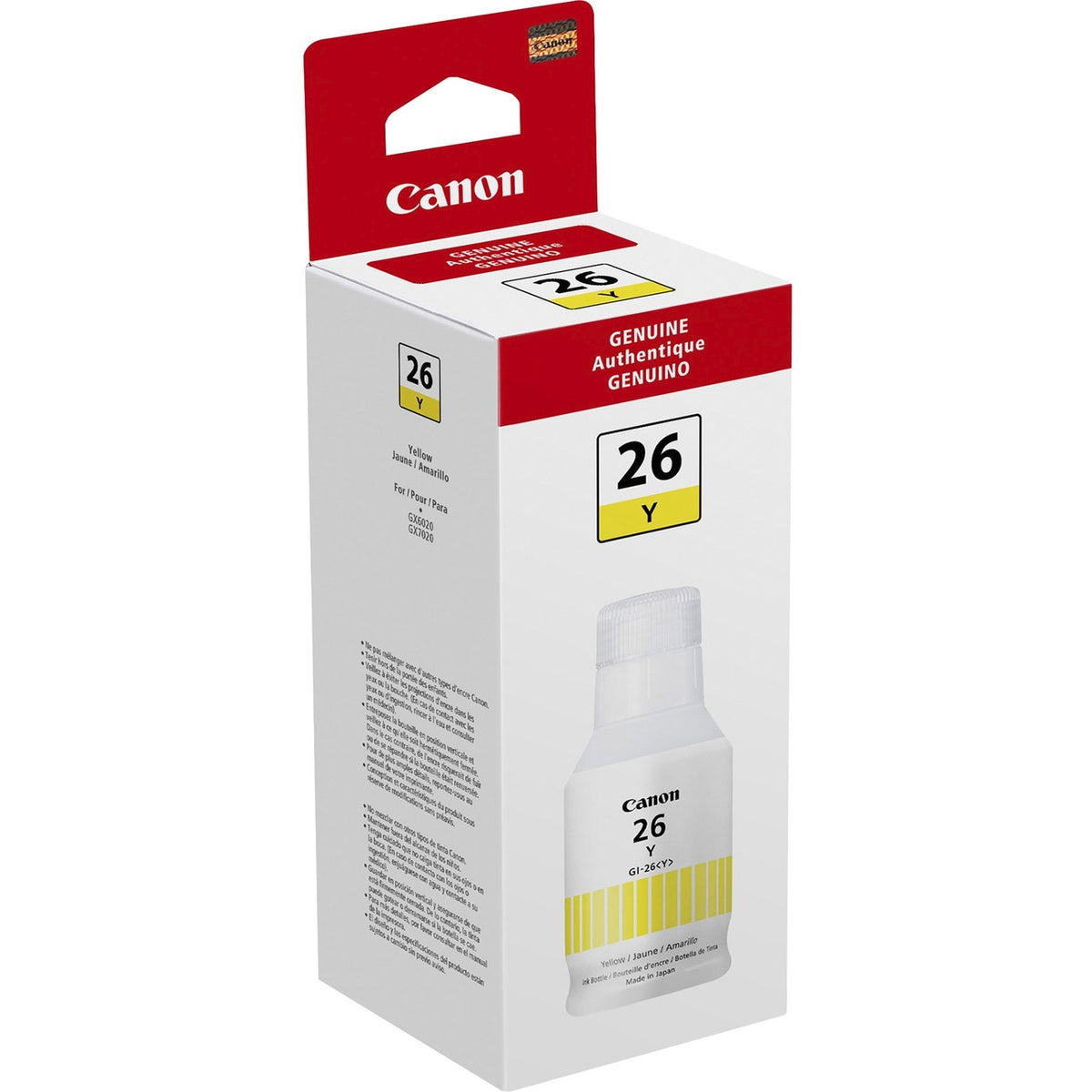 Canon Ink Bottle Gi26 Yw
