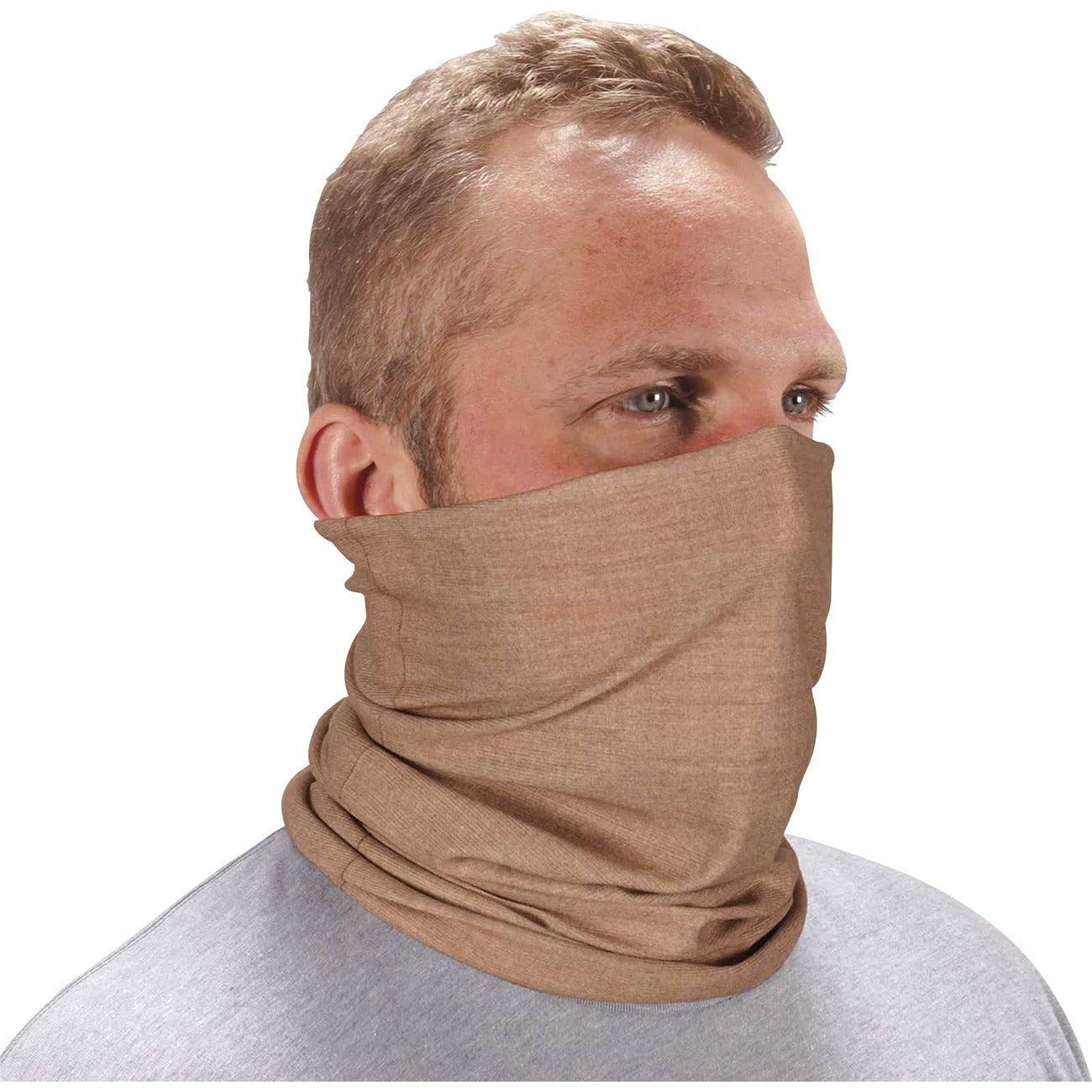 Facecover Khaki Heather