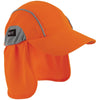 Hat W/ Neck Shade Orange