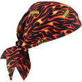 Triangle Hat W/Ct Flames