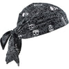Triangle Hat W/Ct Skulls