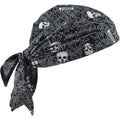 Triangle Hat W/Ct Skulls