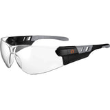 Ergodyne SAGA Anti-Fog Clear Lens Matte Frameless Safety Glasses / Sunglasses