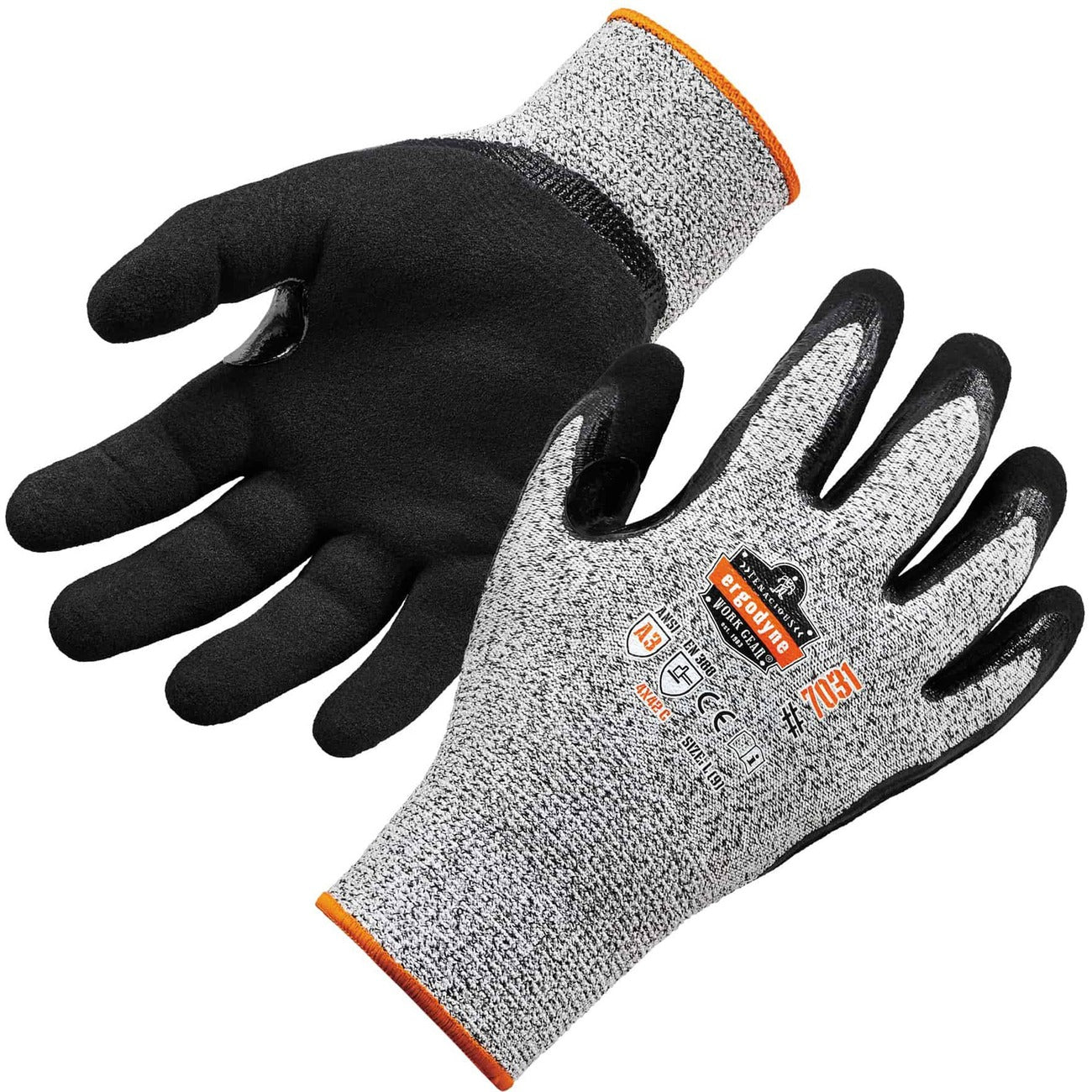 Gloves Coated Cr A3 S Gray