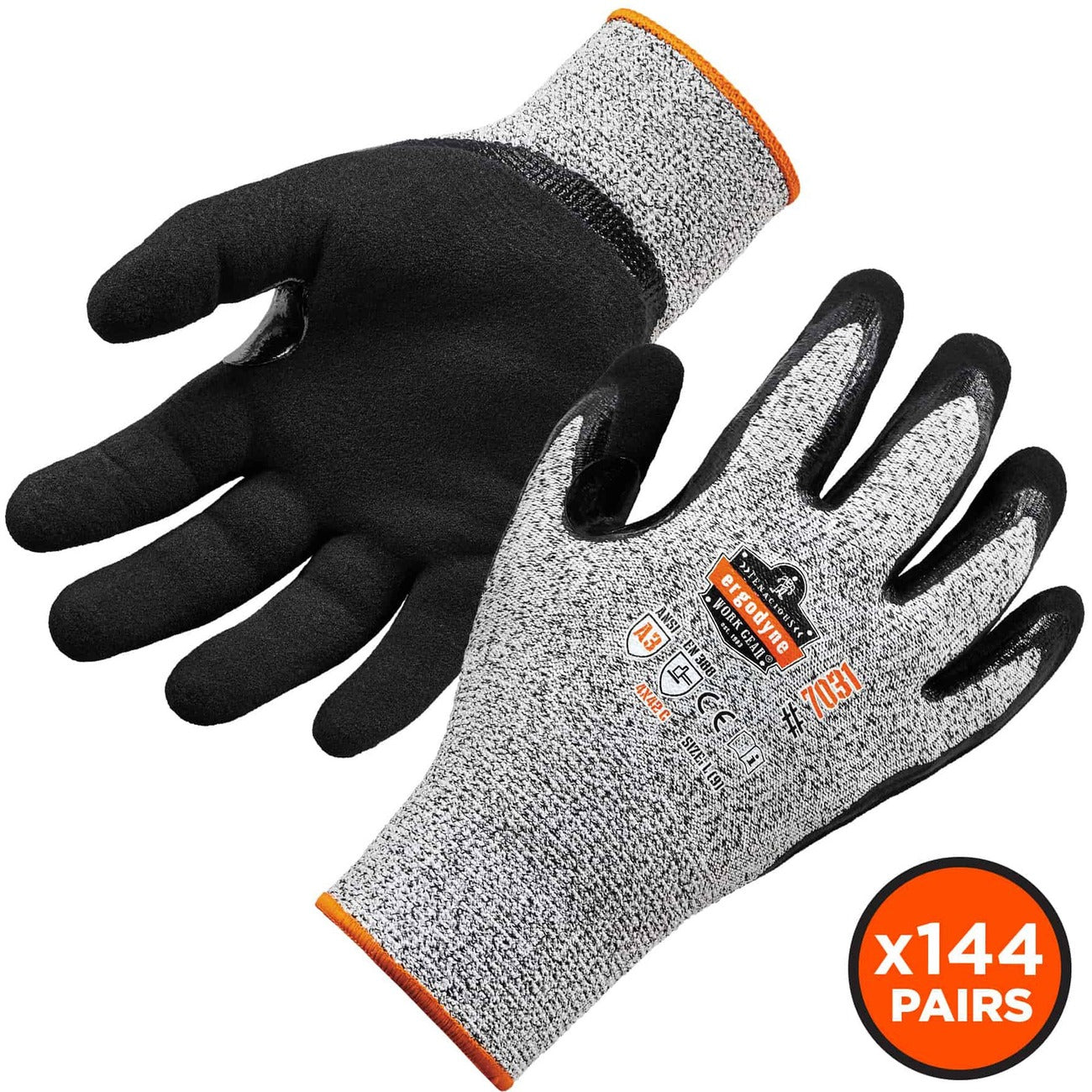 Gloves Coated Cr A3 M Gray