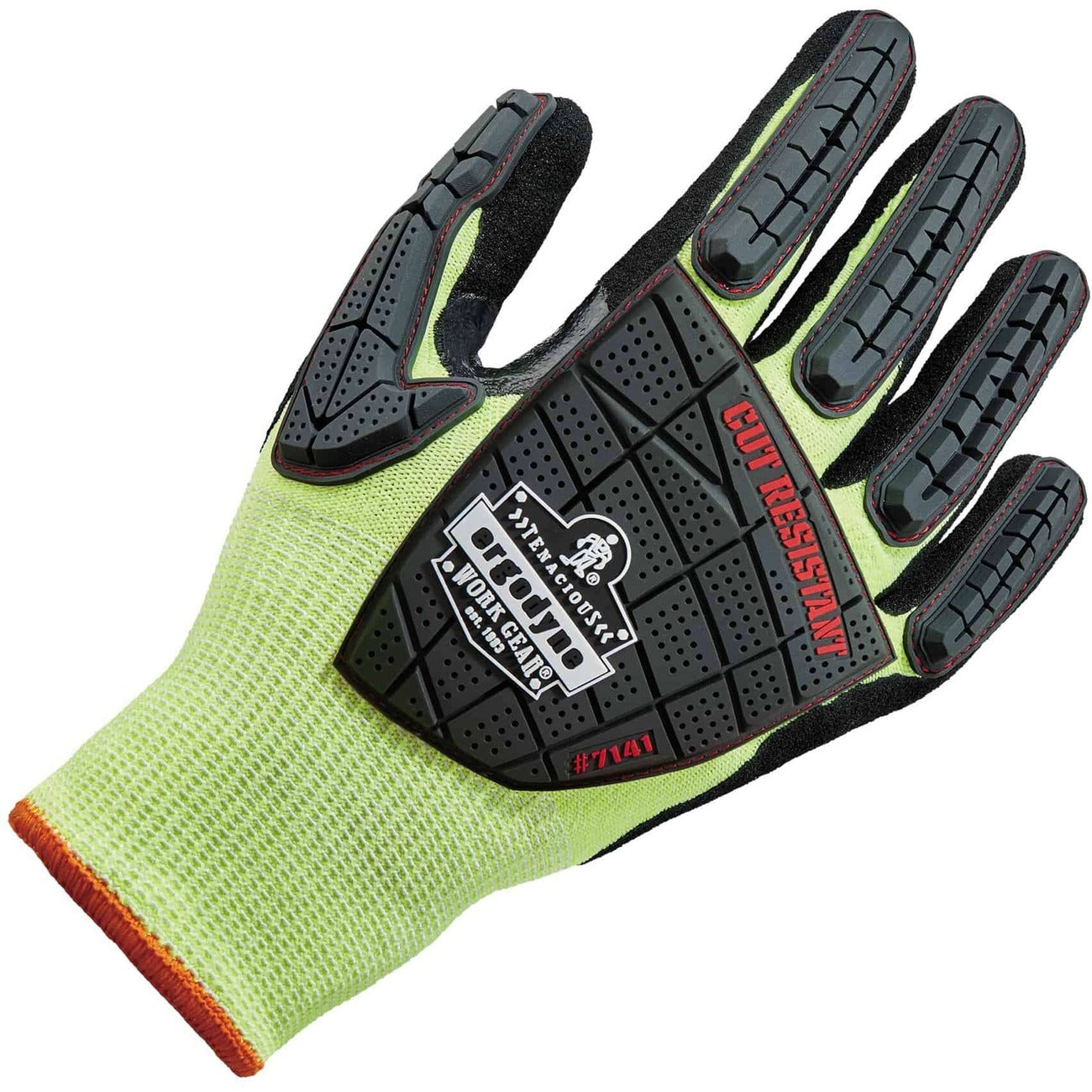 Gloves Coated Dir A4 S Lime