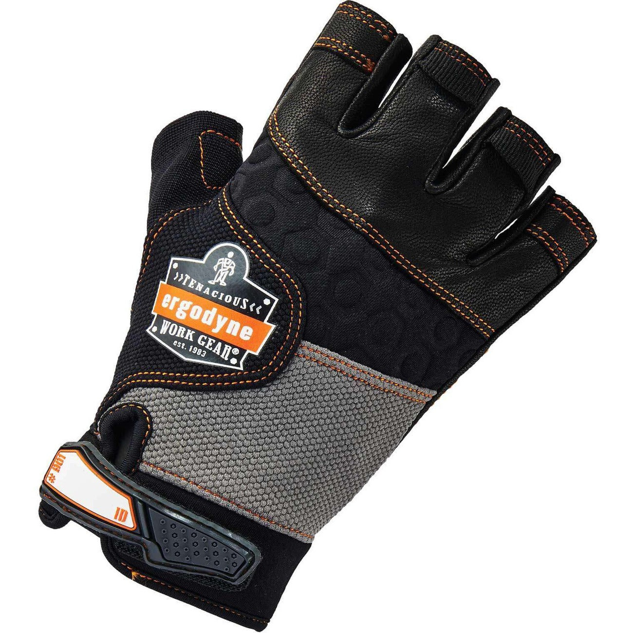 Gloves Impact Leather S Bck